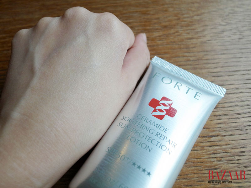 FORTE芙緹／Ceramide舒緩修護防曬乳SPF50+，60ml，售價$980