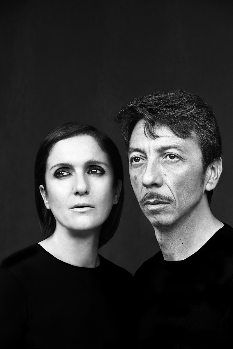 Portrait - Maria Grazia Chiuri & Pierpaolo Piccioli by Fabrizio Ferri
