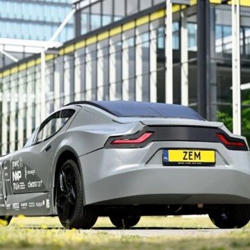 【#交通運輸】邊開車邊捕碳！荷蘭大學團隊研發碳中和電動車Zem，可於行駛路途捉獲二氧化碳