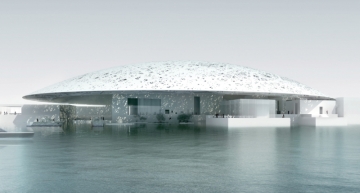【#Architecture】宛如置身純白叢林！阿布達比羅浮宮分館
