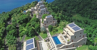 【#Environment】全方位倚靠太陽能、風能供電的加勒比海渡假村Coulibri Ridge擁抱海洋青山，離網能源與可循環設計專為締造永續旅遊而生