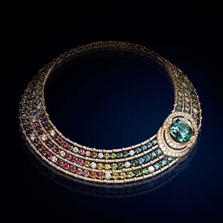 【＃Jewelry】10月誕生石：鑲嵌絢爛寶石間的一點虹，璧璽與頂尖珠寶工藝激盪出的色彩與設計之美